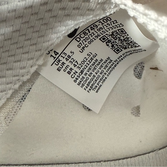 NEW Nike Zoom Rival Mutli Men 14 White Track & Field Shoes - Picture 8 of 14